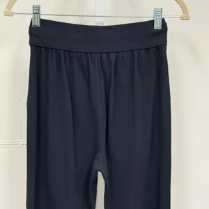 NO KA'OI Black Waffle Knit‎ Jogger Pants Yoga Athleisure Drawstring Waist Small thumbnail 4