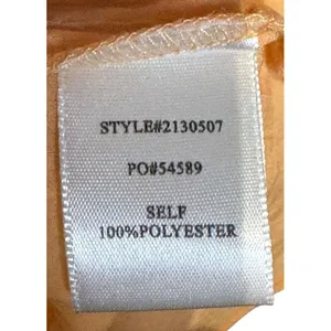 Current Air Women's Top‎ Wide Neck Chest Smocked Boxy Fit Cantaloupe Medium NWT thumbnail 7