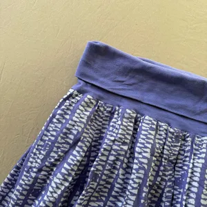 Vintage Gap Cotton Jersey Pleated Skirt thumbnail 5