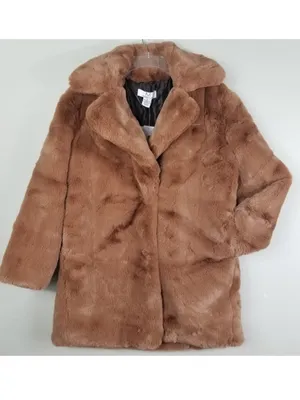 $189 NWOT Magaschoni faux fur luxe jacket/coat L thumbnail 5