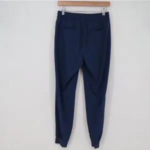 Banana Republic Joggers Womens S Airstretch Navy Blue Tapered Excellent thumbnail 4