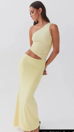 Peppermayo Yellow Maxi Dress thumbnail 1