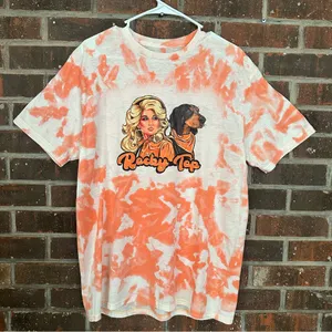 Tie Dye Tennessee Vols Dolly & Smokey Graphic Tee thumbnail 1
