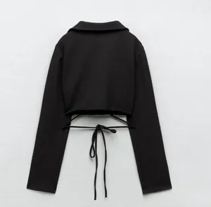 ZARA Textured Top Black Medium (New with Tag) thumbnail 3