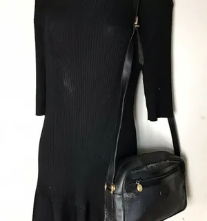 Gucci Black Crossbody Vintage Need TLC thumbnail 4