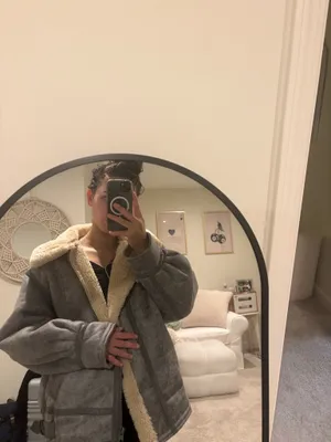 Oversized Urban Outfitters Jacket Sherpa thumbnail 6