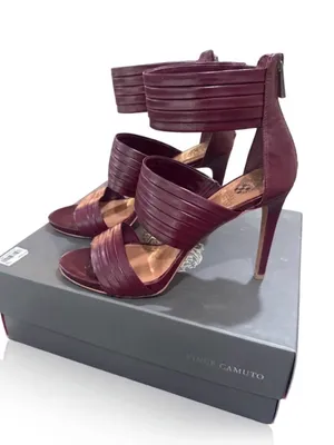 Vince Camuto Claret Multi-Strap High Heel Sandals thumbnail 1