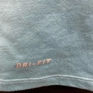 Nike Dri Fit 1/4 zip Blue Long Sleeve Pullover thumbnail 5