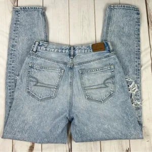 American Eagle mom jeans size 0 thumbnail 7