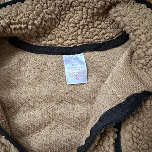 Fleece 1/4 zip Brown Size M thumbnail 5