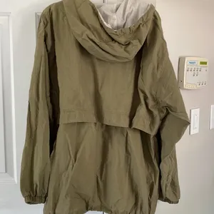 Pacific Trail 3/4 Zip Army Green Windbreaker thumbnail 5