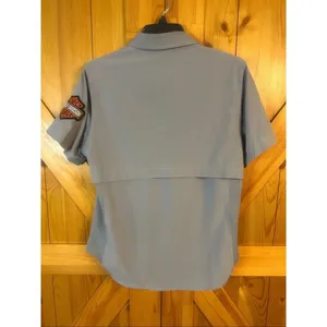 Harley Davidson Genuine Workwear Redstone Button Up READ Size Small (5985) thumbnail 6