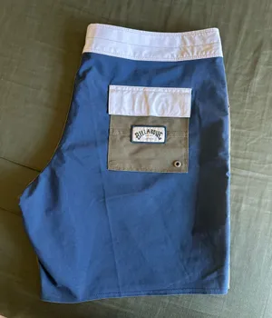 Billabong Recycler All Day Pro Colorblock Board Shorts 38 Drawstring Back Pocket thumbnail 2