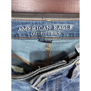 American Eagle Women's Size 4 Blue Hi-Rise‎ Jegging Super Stretch Denim thumbnail 4