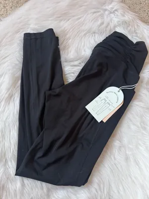 NWT Blogilates Ruched Waist Leggings Black Small thumbnail 10