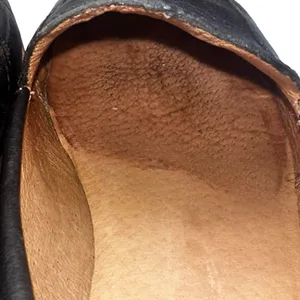 Madewell Black Leather Almond Toe Loafers Size 6.5 Preppy Office thumbnail 10