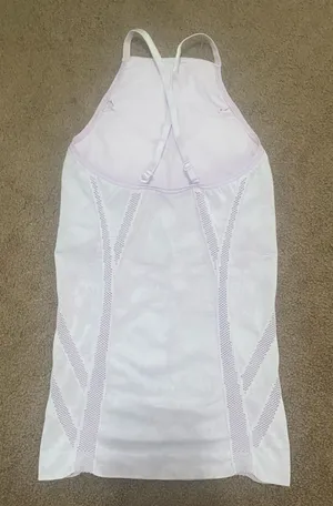 Athleta Pastel Lilac Adjustable-Strap Sports tank top thumbnail 1