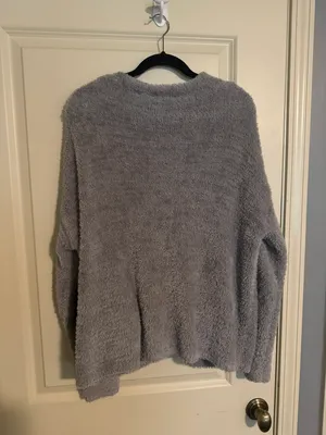 HYFVE Cozy Grey Button Cardigan Sweater thumbnail 3