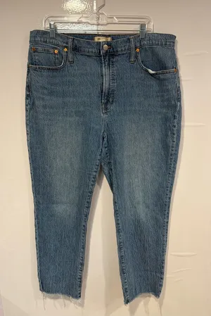 Classic Blue Madewell the Perfect Vintage Jeans - Timeless Straight Fit thumbnail 1