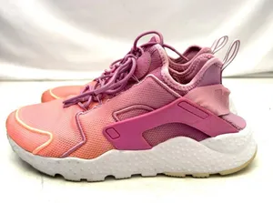 Nike Air Huarache Run Ultra BR Sunset Orange Purple Women’s Sneakers Size 8 thumbnail 4