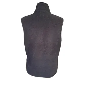 GAP zip up sleeveless mock neck black stretchy vest with pockets women's XS thumbnail 4