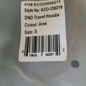 NWT COMFRT Aloe DND TRAVEL hoodie in a size S thumbnail 2