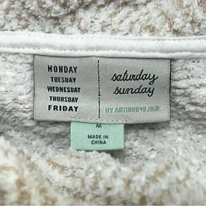 Anthropologie Saturday Sunday cowl neck sweater size Med thumbnail 3