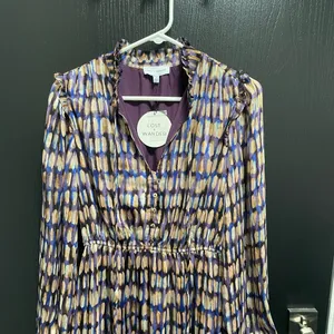 Lost + Wander Anthropologie Boho Maxi Dress Sz Small $128 thumbnail 2