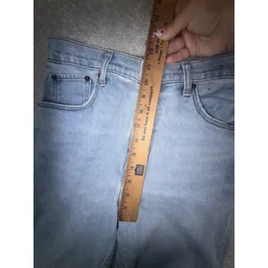 Abercrombie & Fitch 90s Slim Straight Ultra High Rise Light Washed Jeans 27/4 thumbnail 8