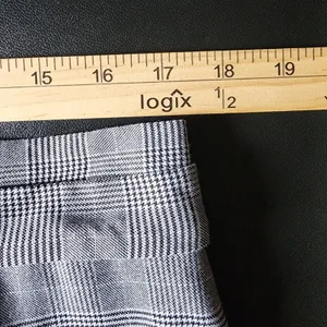 Banana Republic Womens Glen Plaid Grey A-Line Academia‎ Preppy Belted Skirt 14 thumbnail 5