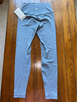 Lululemon Align High Rise 28” Steel Blue Size 6 NWT thumbnail 2