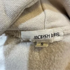 Modish Rebel Mont Blanc Mountain Hooded Sweatshirt – Size Small thumbnail 14