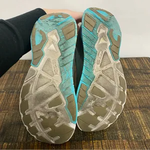 Hoka One One Warahi 3 Gray and Blue Running Athletic Shoes Size 9.5 thumbnail 5