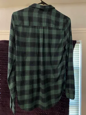 Hollister boyfriend fit flannel thumbnail 2