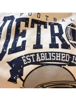 NEW Game Day Detroit Hoodie Football Graphic Pullover Sweatshirt M thumbnail 6