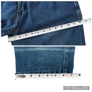 Rockies Vintage Western High Waist Bareback Pleated Denim Jeans 9/10 (26 x 34.5) thumbnail 11