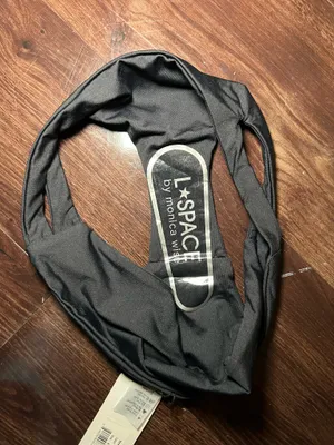 NWT L*Space Black Estella Bikini Bottom Size Small thumbnail 6