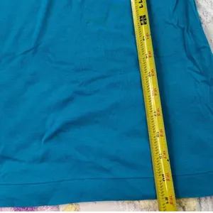 Banana Republic Teal Blue Gathered Neck Cami Tank Top‎ Women's Size L thumbnail 5