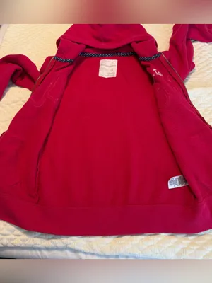 2011 Aeropostale Zip Hoodie Sweatshirt Jacket Hot Pink Size Small Y2K Style thumbnail 10
