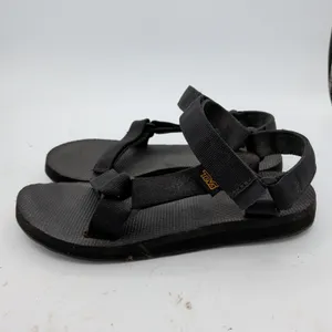 Teva Original Universal Black Sport Sandals Womens 7 1003987 Hook Loop Straps thumbnail 2