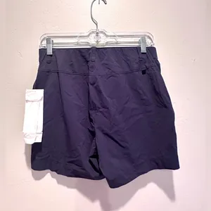 Fig Clothing Women's Navy Blue‎ Del Shorts Size 6 Activewear Gorpcore Hiking NWT thumbnail 3