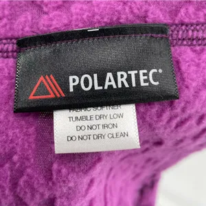 Eastern Mountain Sports Purple Fleece Jacket Hiking Geometric Aztec Pullover Size S thumbnail 8