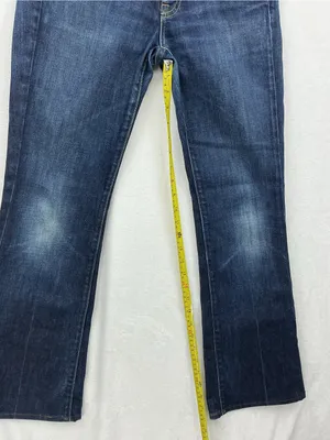7 For All Mankind Women's Dark Blue Flare Jeans 999 thumbnail 4