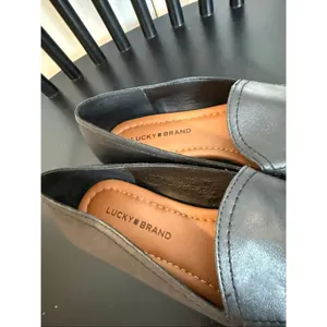 Lucky Brand Fiana black loafer flats size 6 thumbnail 8