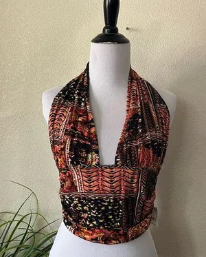 Free People Intimately Halter Top Size Medium thumbnail 1