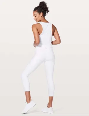 Lululemon All The Right Places Crop || *23" White 6 thumbnail 7