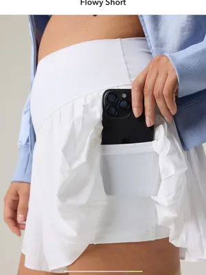Aerie offline white shorts thumbnail 5