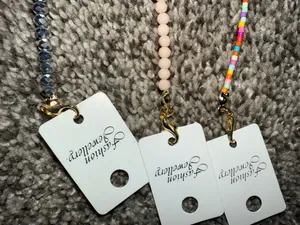 Evil Eye Seed Bead Bracelet Set of 3 thumbnail 6