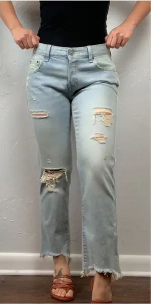 Abercrombie‎ & Fitch Ames slim boyfriend jeans 25 thumbnail 1