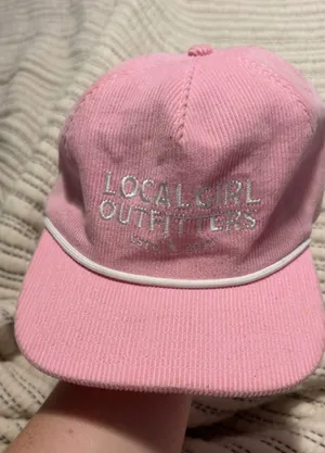 Local Girl trucker hat Pink thumbnail 1